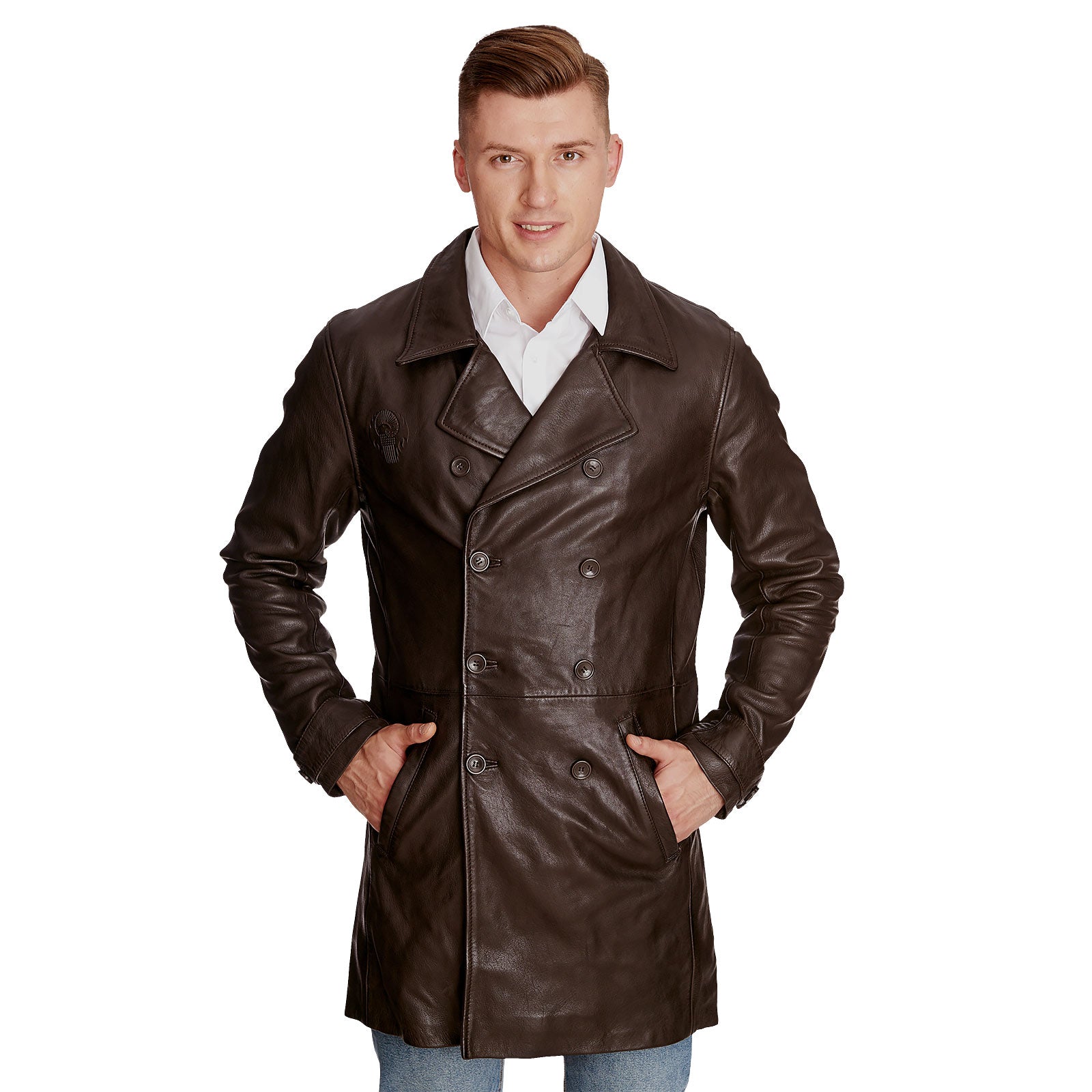 Product image MACUSA Leather Coat Brown - Fantastic Beasts