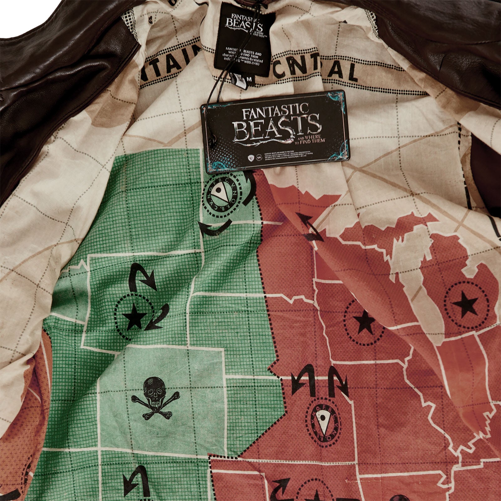 Product image MACUSA Leather Coat Brown - Fantastic Beasts