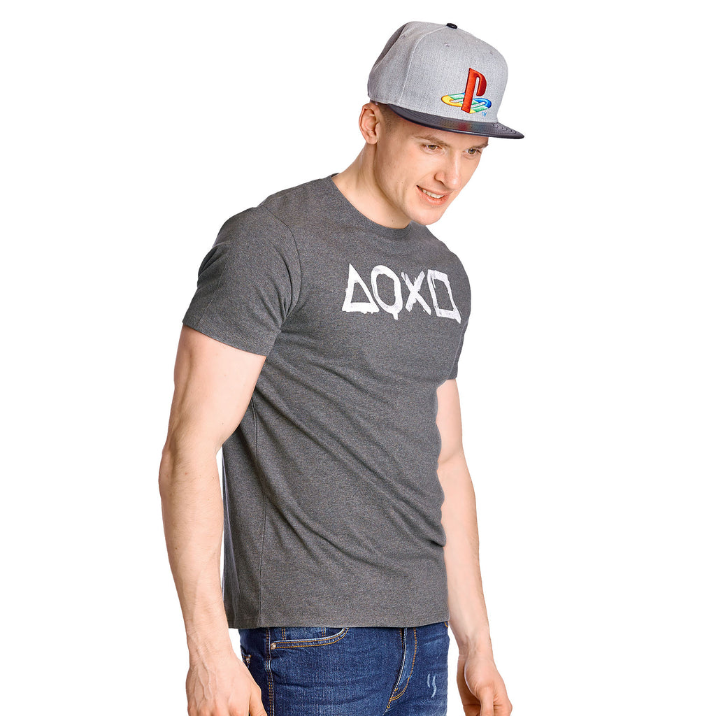 Product image PlayStation - Buttons T-Shirt grey