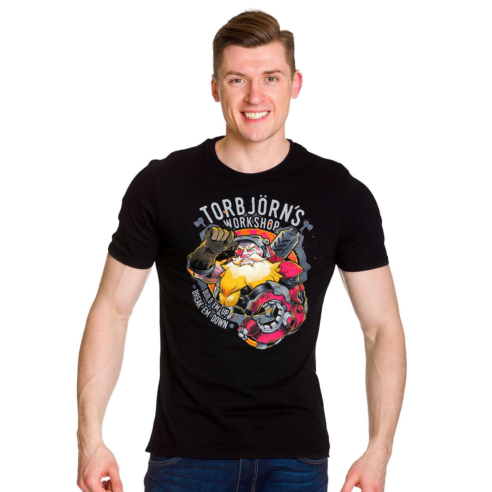 Product image Overwatch - Torbjörn's Workshop T-Shirt Black