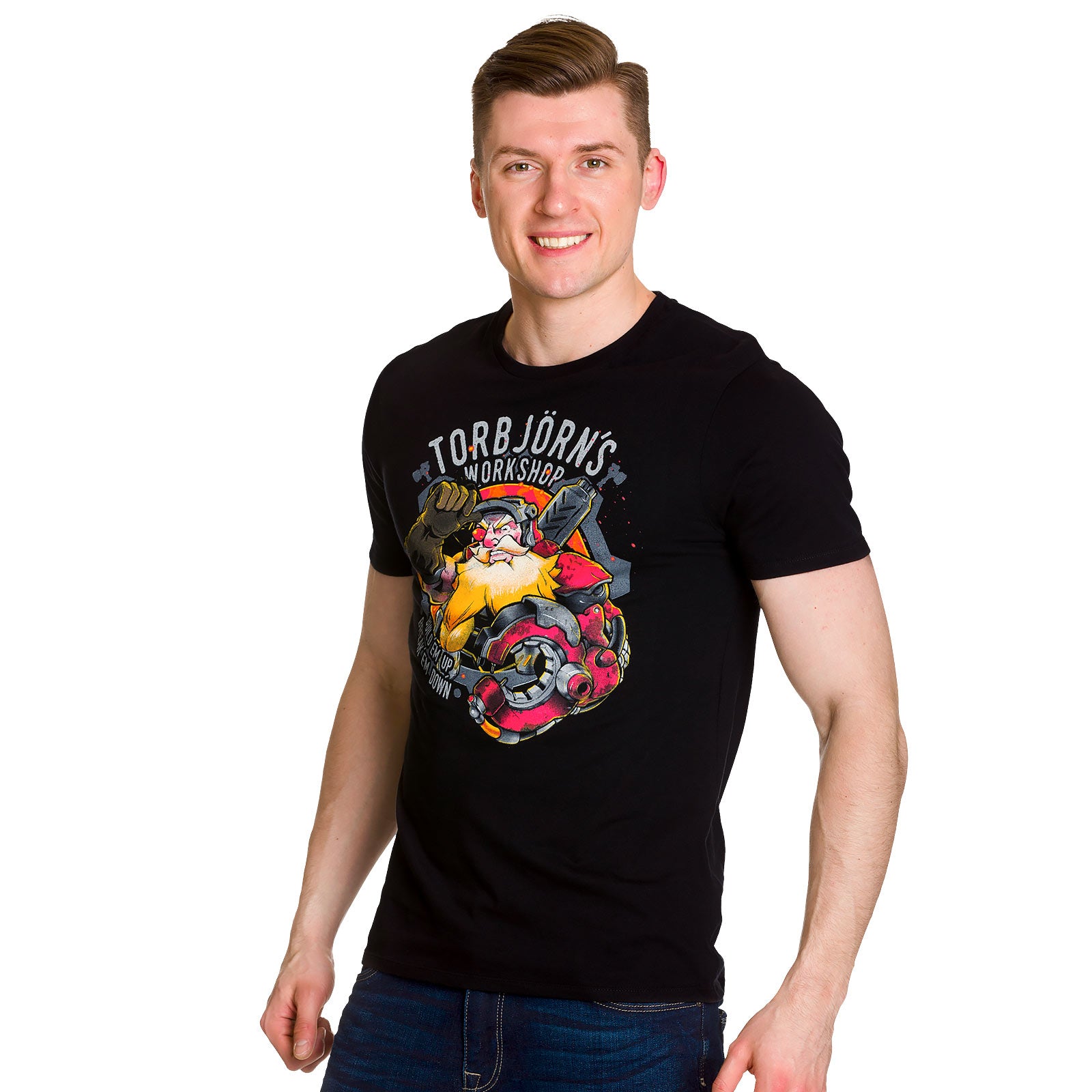Product image Overwatch - Torbjörn's Workshop T-Shirt Black