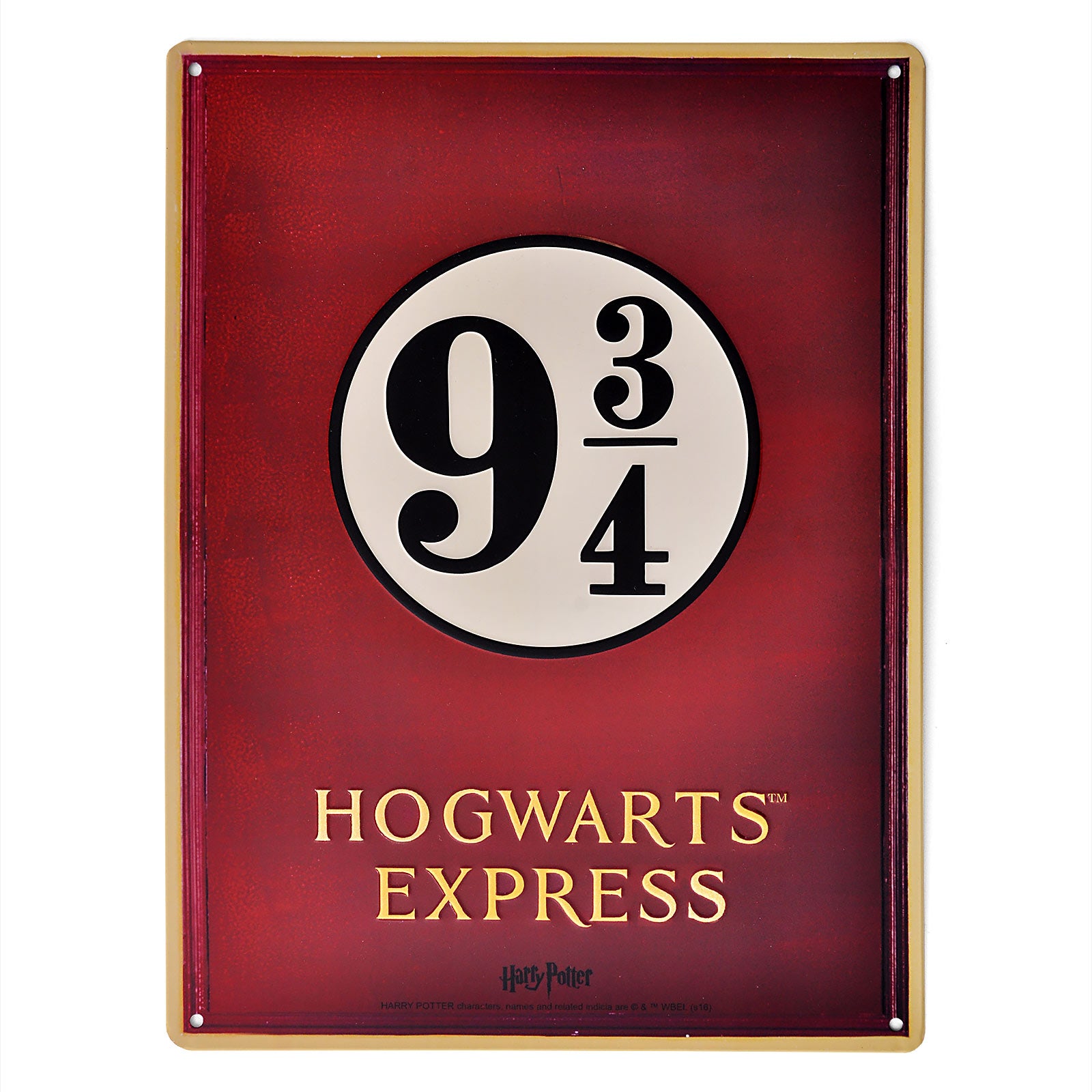 Product image Harry Potter - Platform 9 3/4 Hogwarts Express Sign