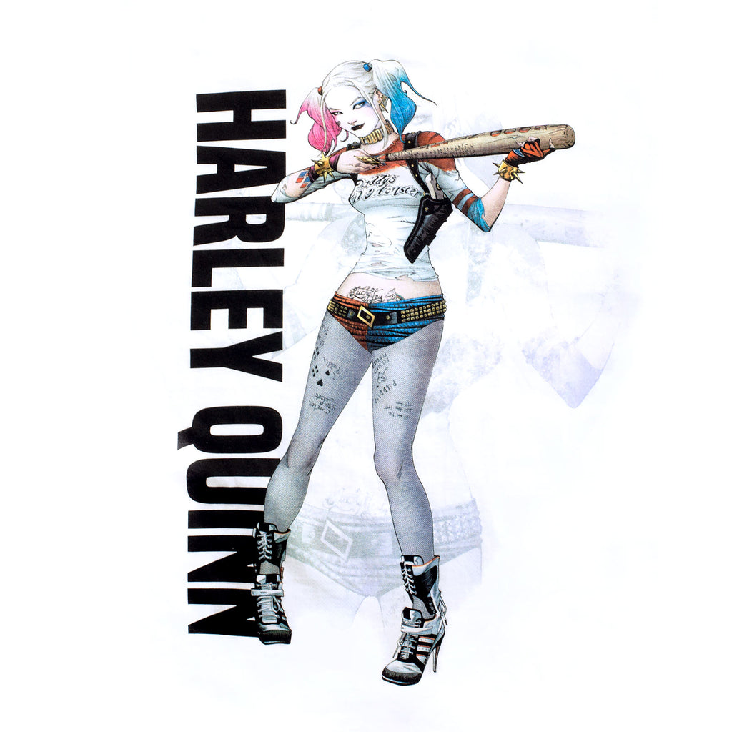 Product image Suicide Squad - Harley Quinn Poster T-Shirt white