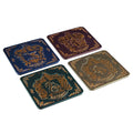 Product image Harry Potter - Hogwarts House Crests Coaster 4-piece Set