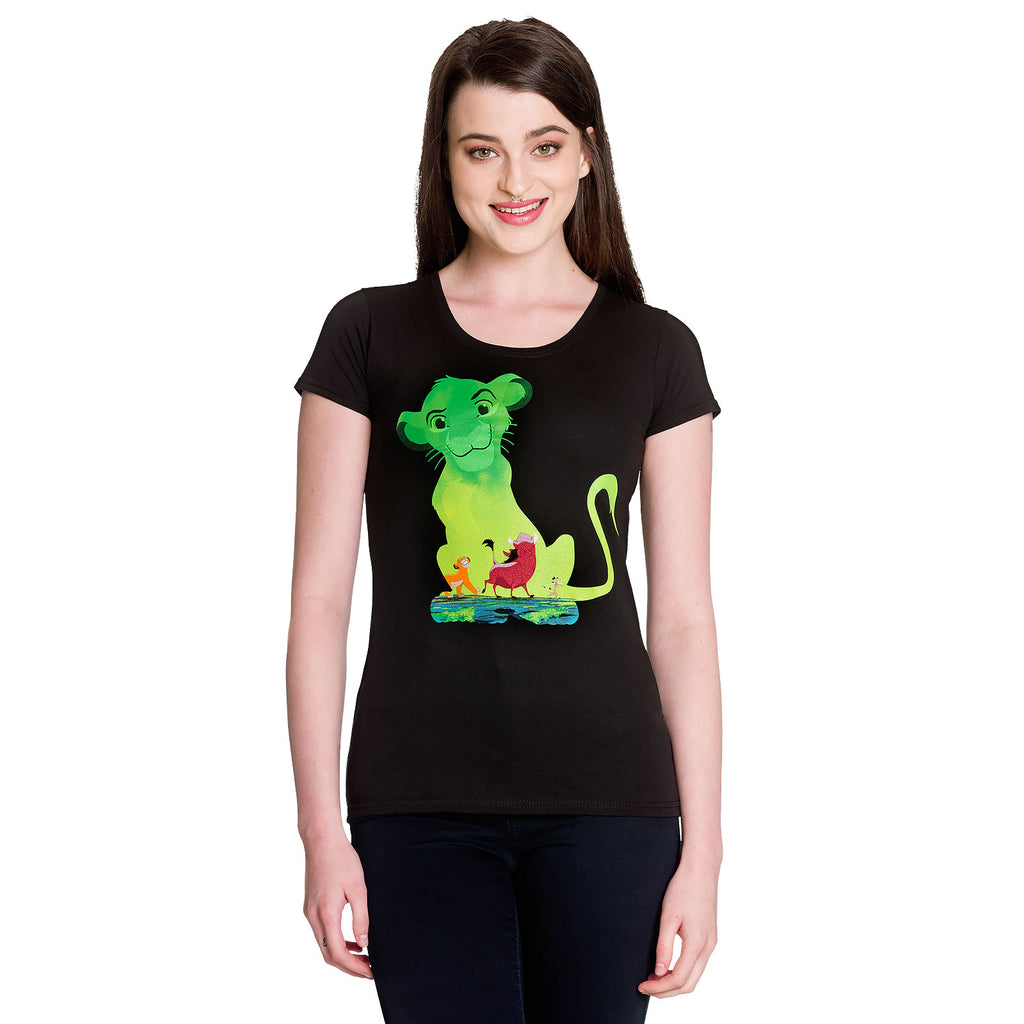Product image The Lion King - Green Jungle Women's T-Shirt