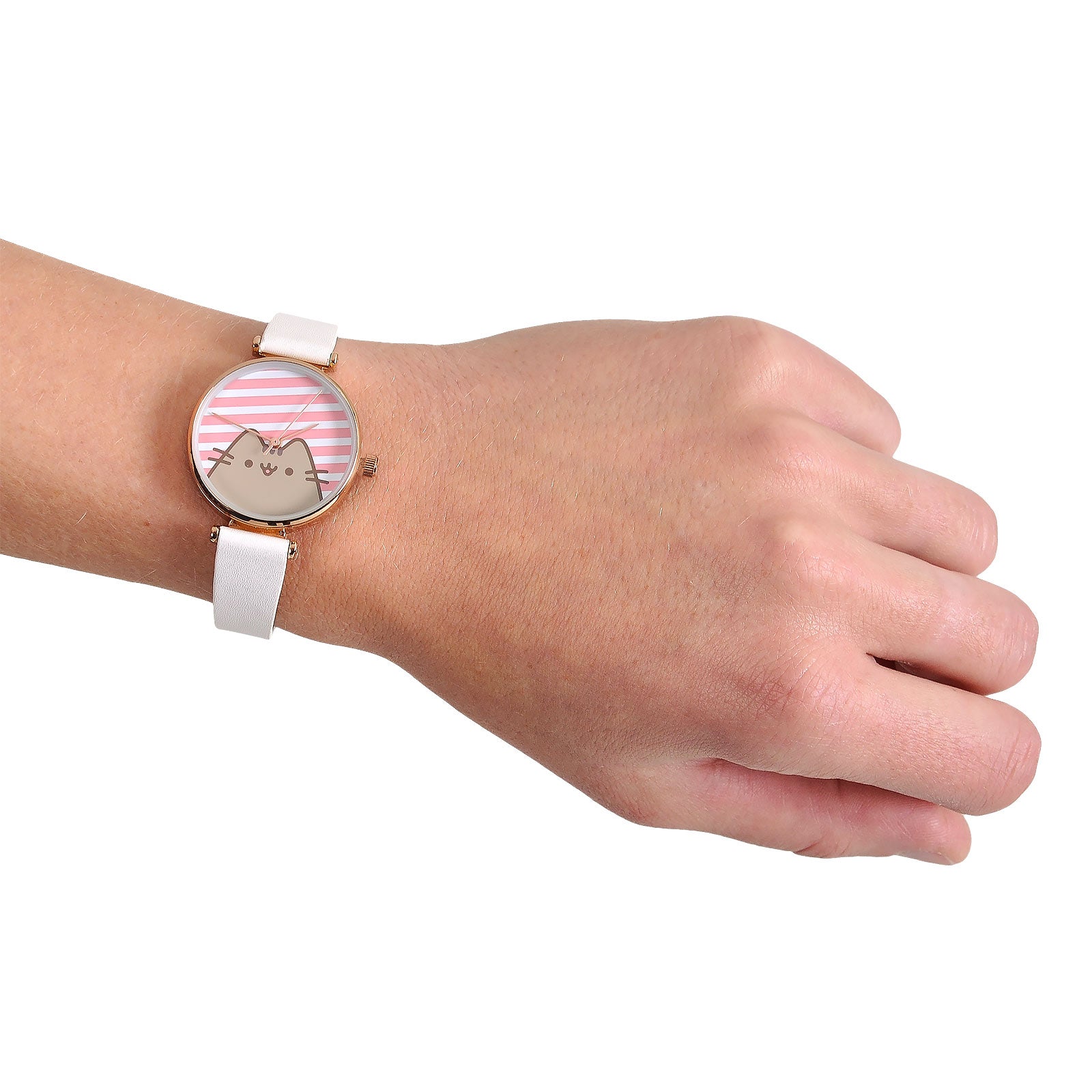 Product image Pusheen - Stripes watch white