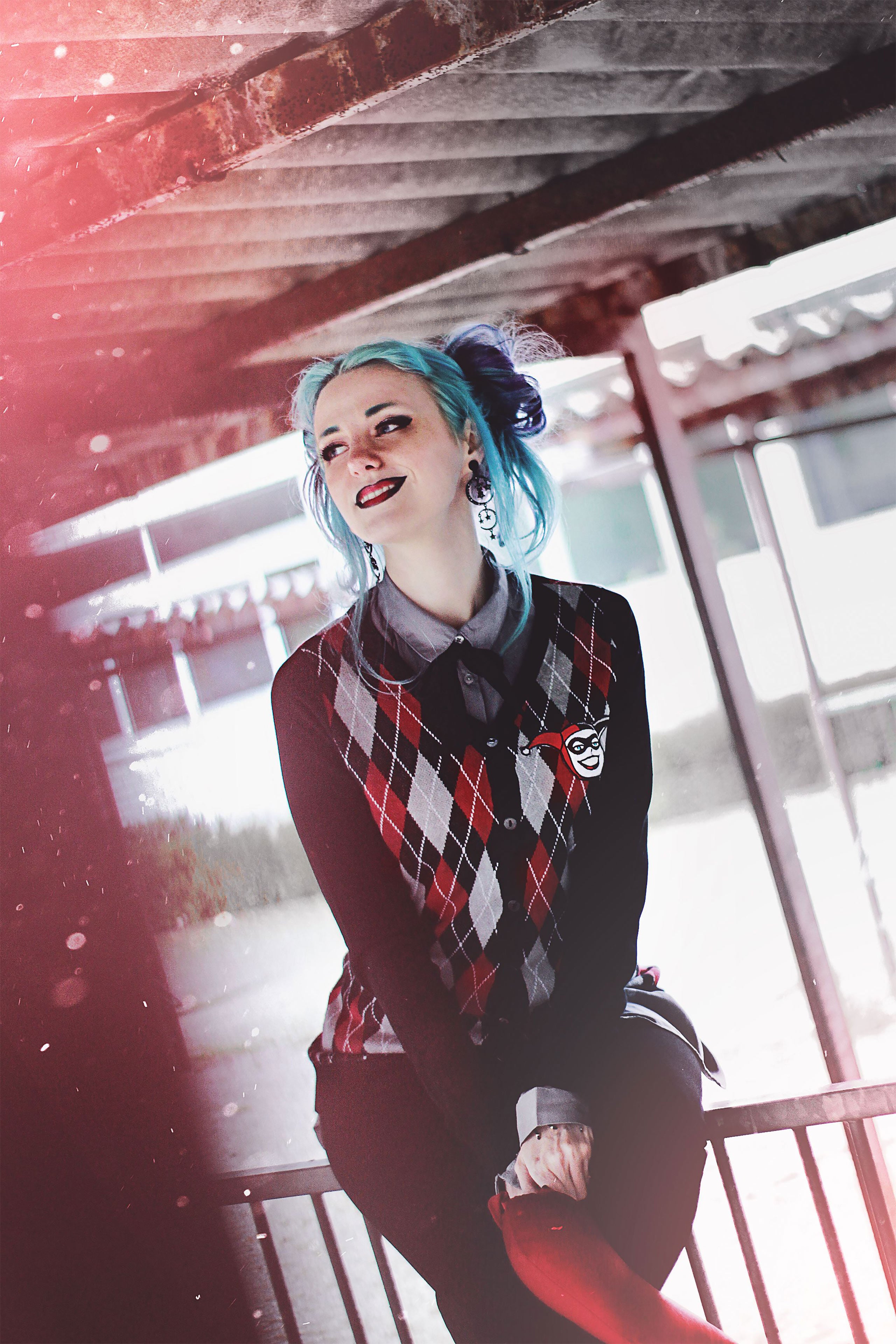 Product image Harley Quinn - Harlequin Cardigan