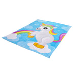 Product image Fluffy blanket with unicorn