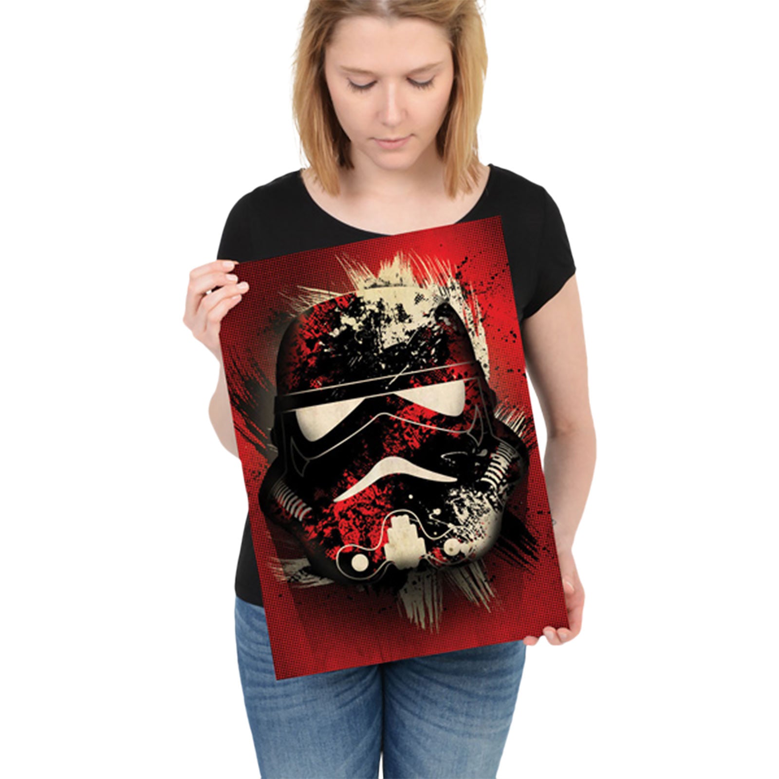 Product image Star Wars - Stormtrooper Splatter Metal Poster