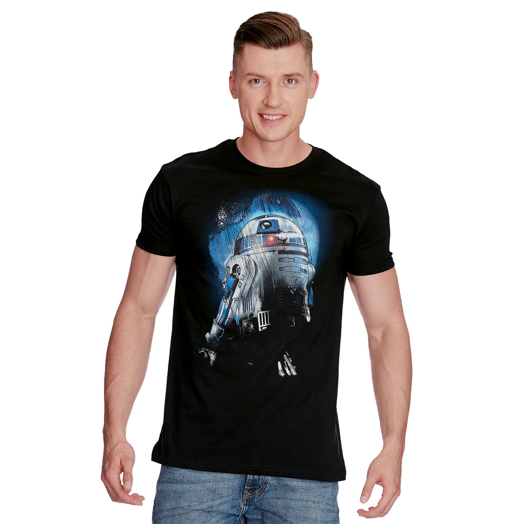 Product image Star Wars - R2-D2 Droid in the Dark T-Shirt Black