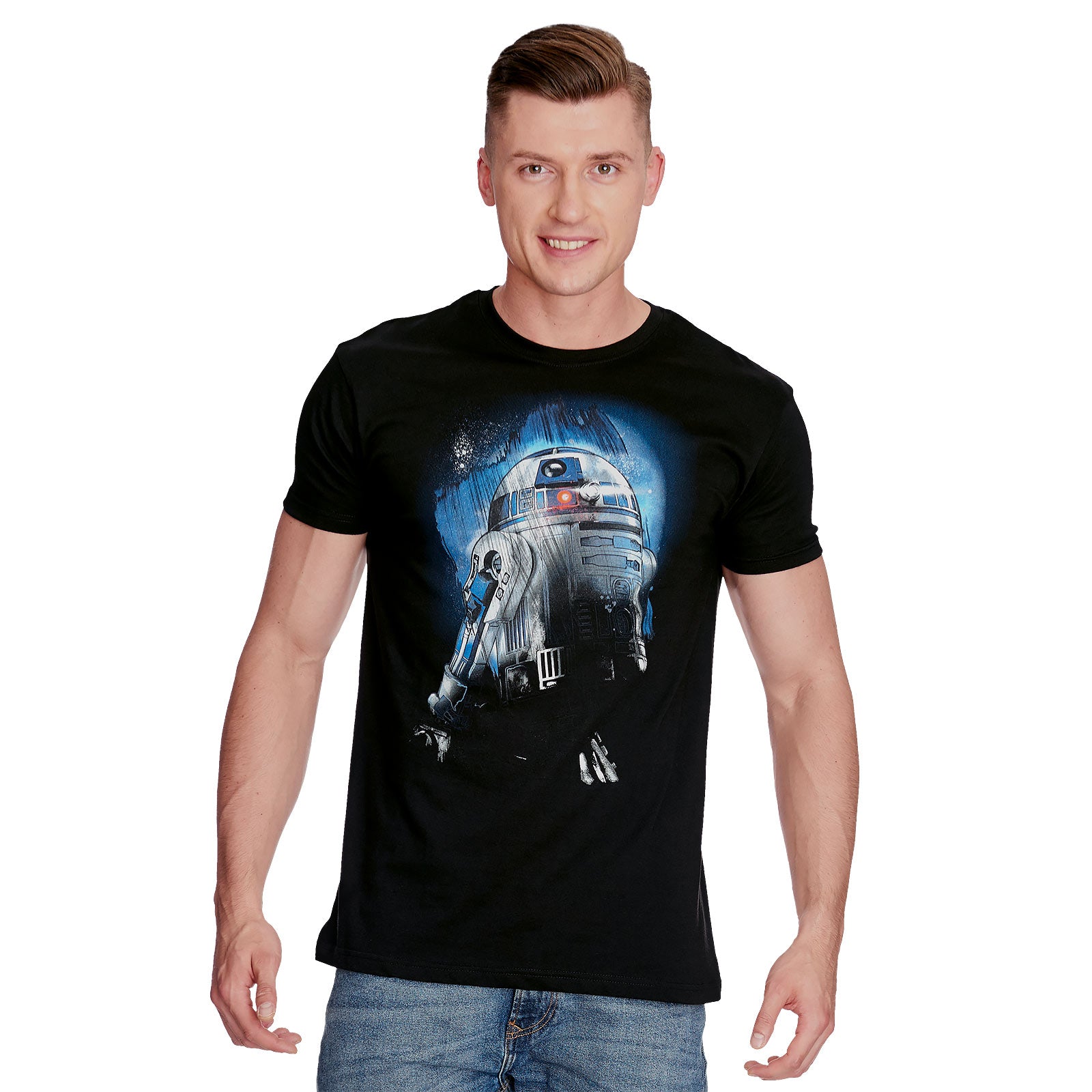Product image Star Wars - R2-D2 Droid in the Dark T-Shirt Black