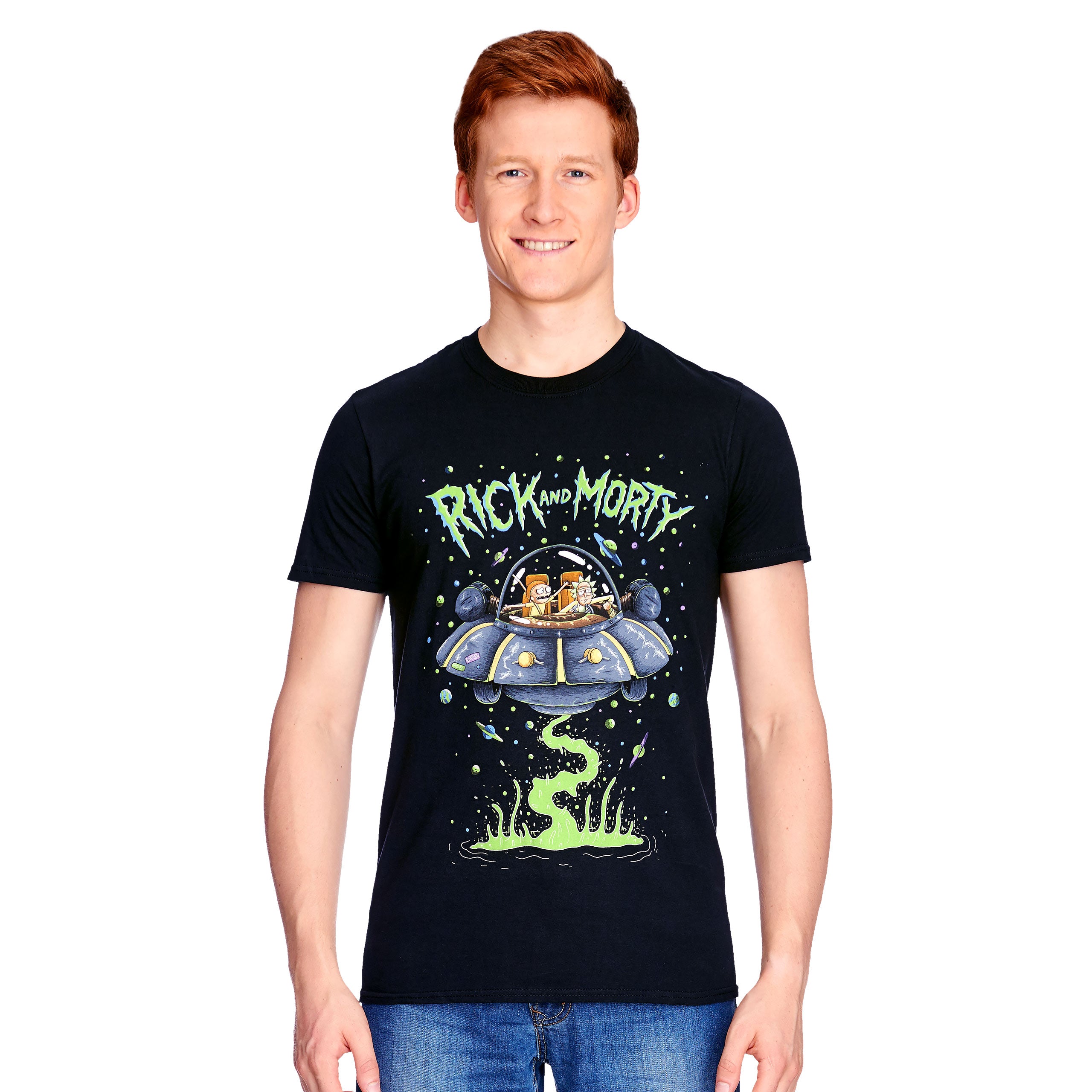 Product image Rick and Morty - Space Cruiser T-Shirt black