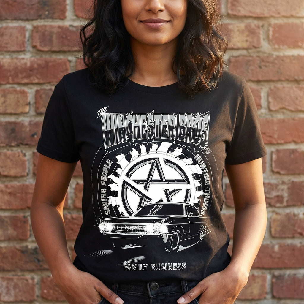 Product image Supernatural - Winchester Bros T-Shirt black