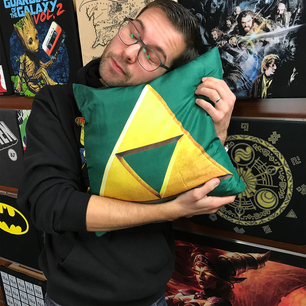 Product image Zelda - Hyrule Triforce Logo Cushion