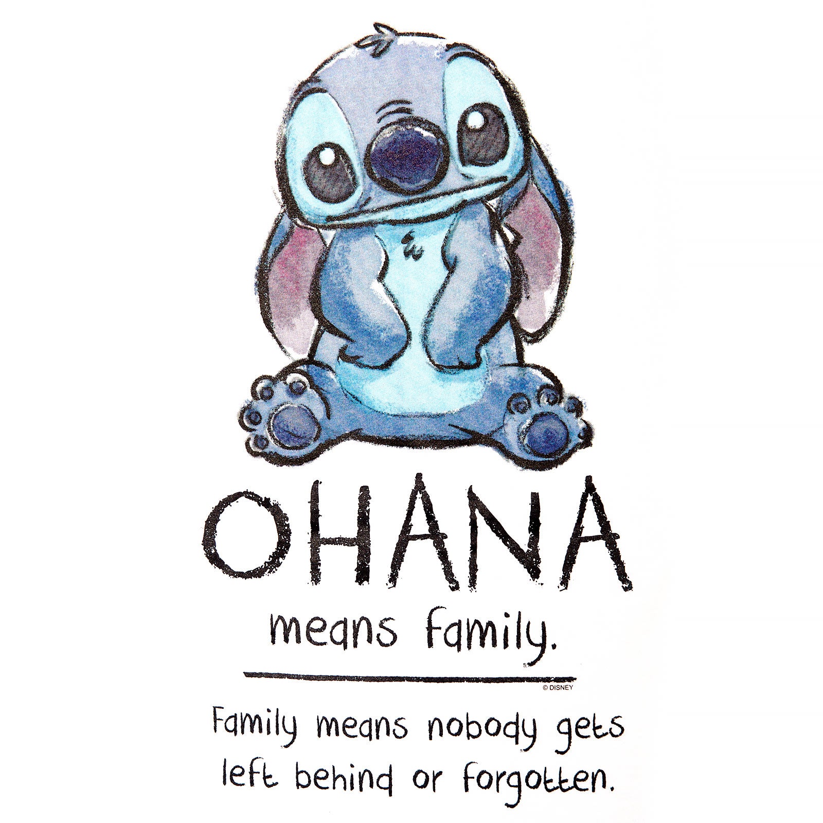 Product image Lilo & Stitch - Ohana Means Family Women's T-Shirt White