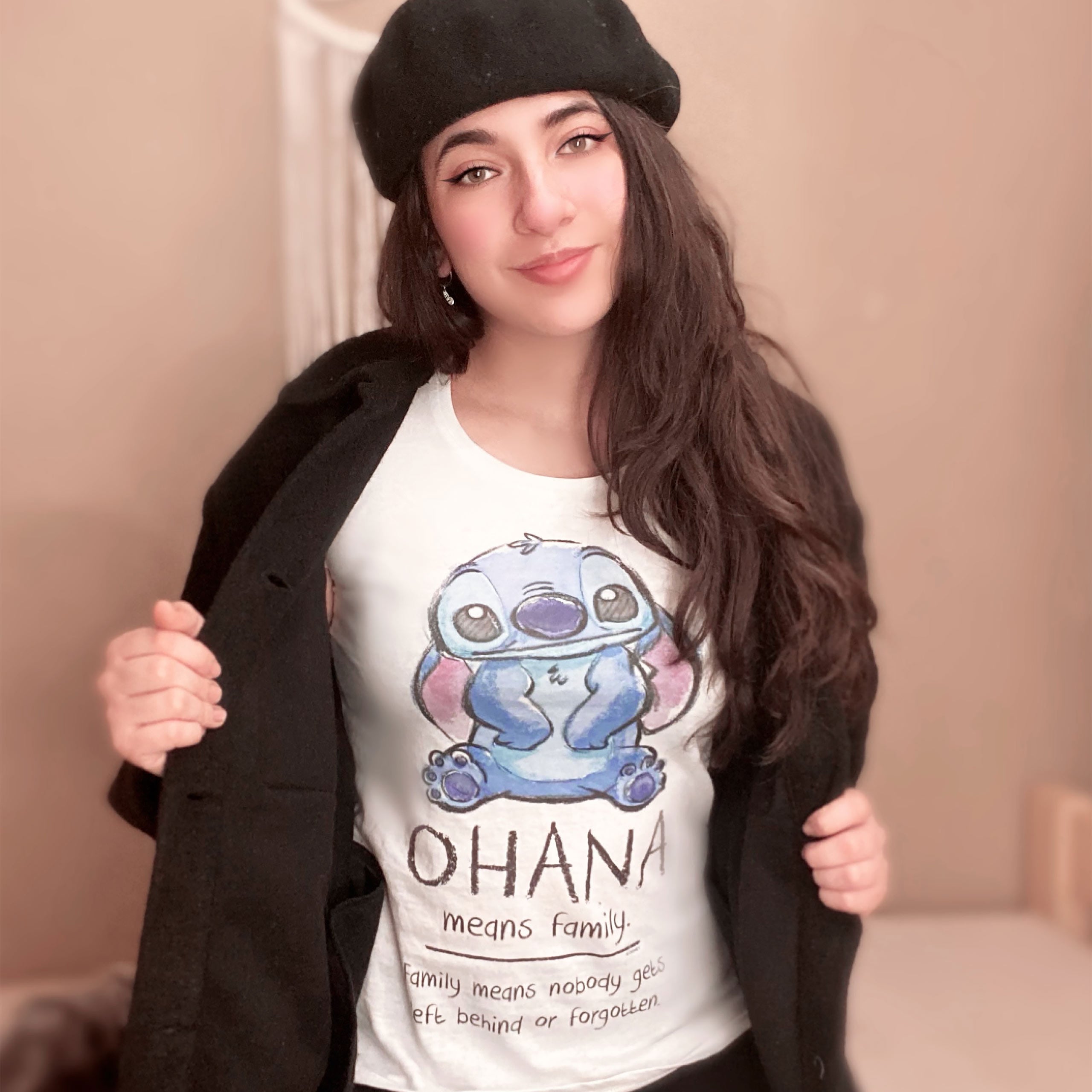 Product image Lilo & Stitch - Ohana Means Family Women's T-Shirt White