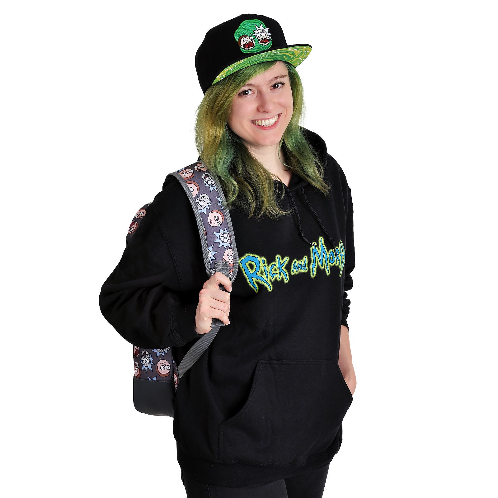 Product image Rick and Morty - Portal Snapback Cap