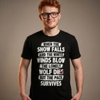 Product image The Pack Survives T-Shirt black