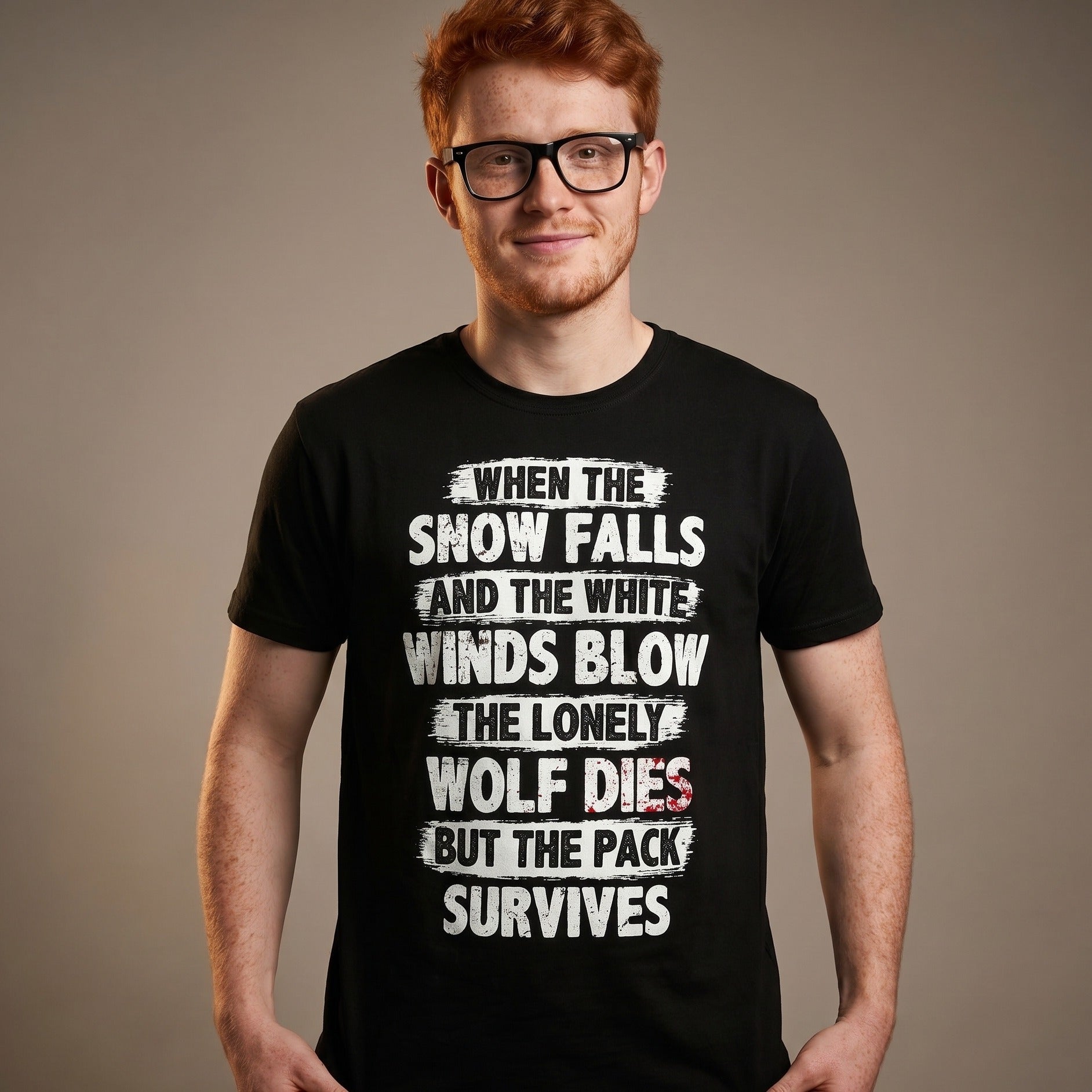 Product image The Pack Survives T-Shirt black