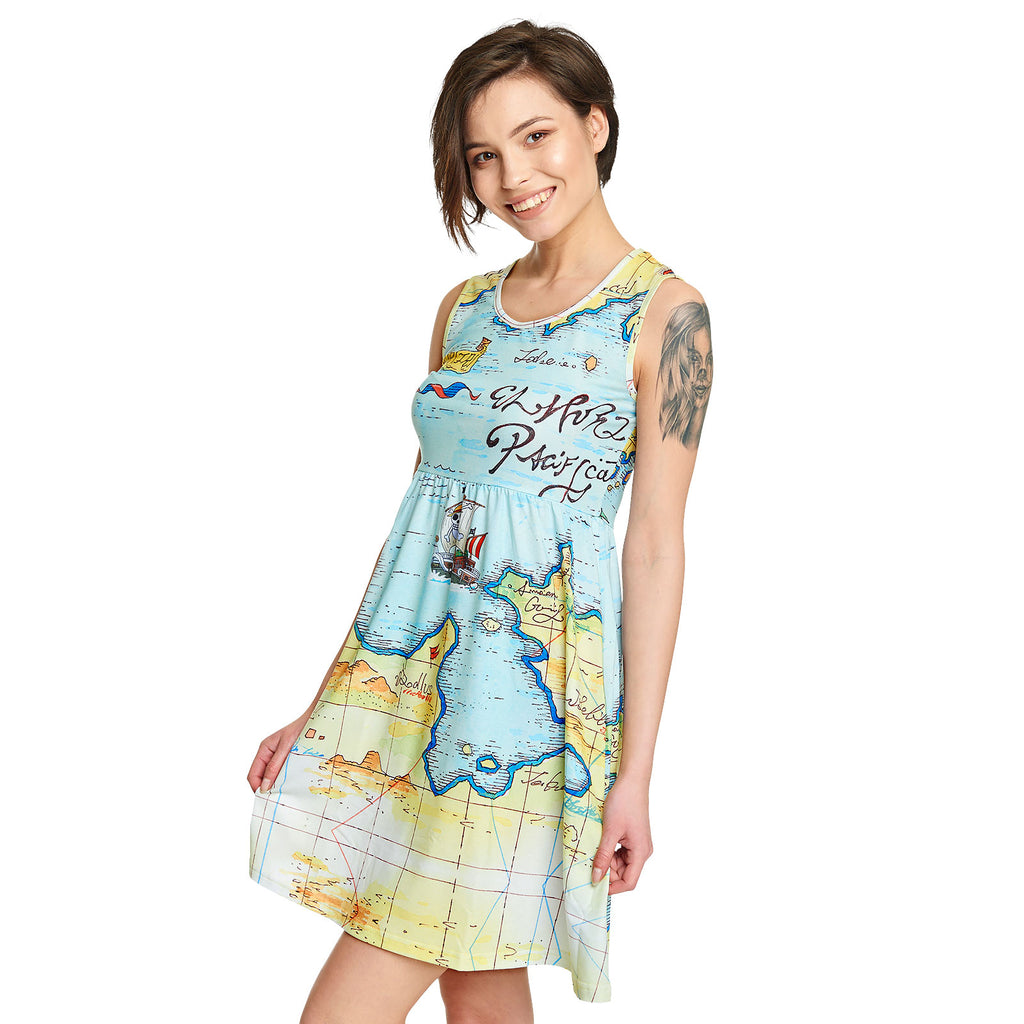Product image One Piece - East Blue Map Mini Dress
