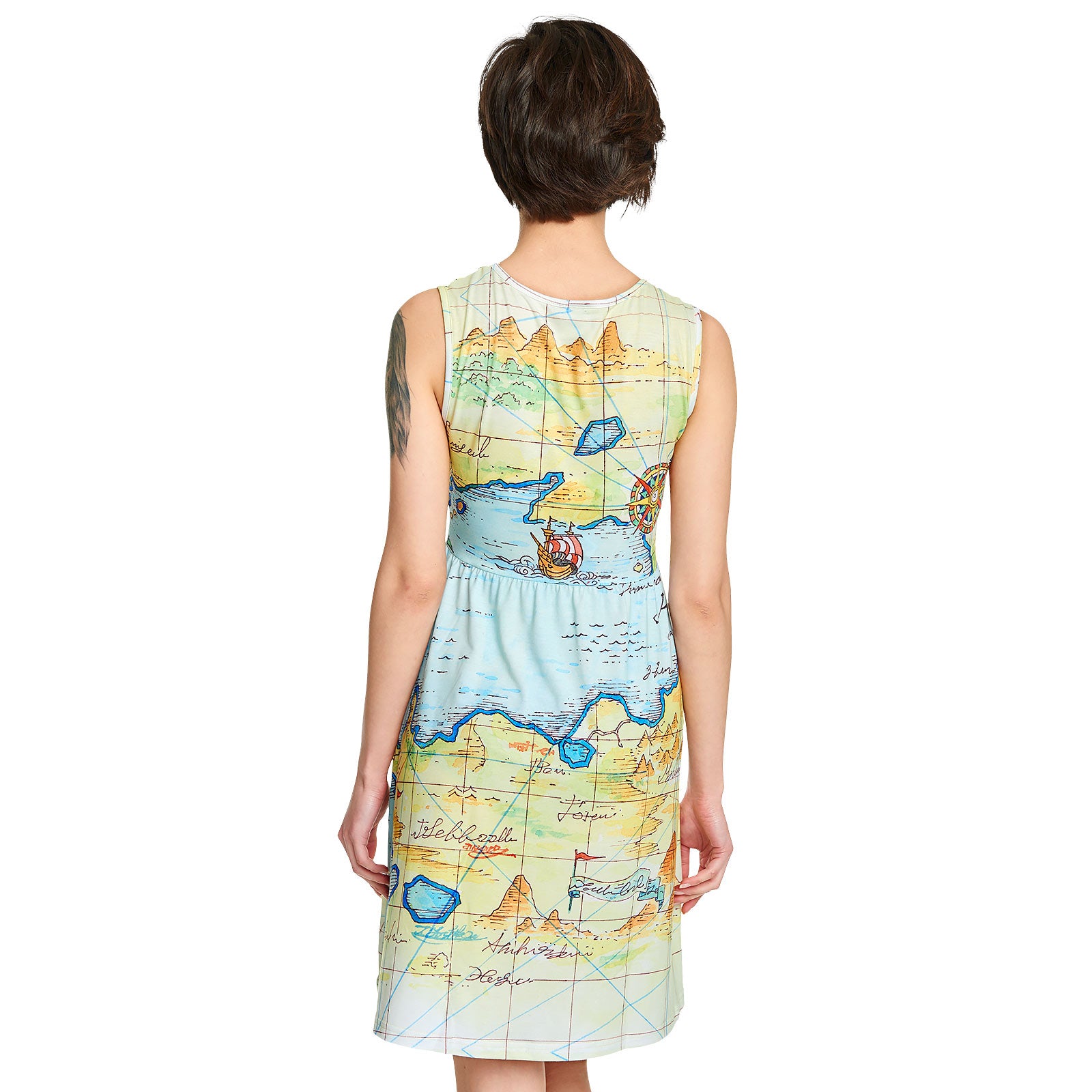 Product image One Piece - East Blue Map Mini Dress