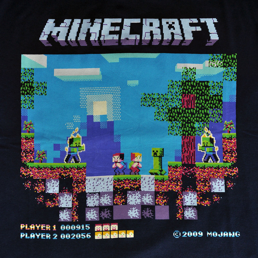 Product image Minecraft - Brawler Retro T-Shirt Kids Blue