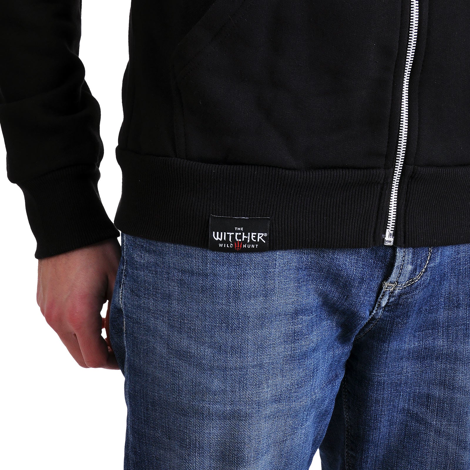 Product image Witcher - Steel and Silver Hoodie Black