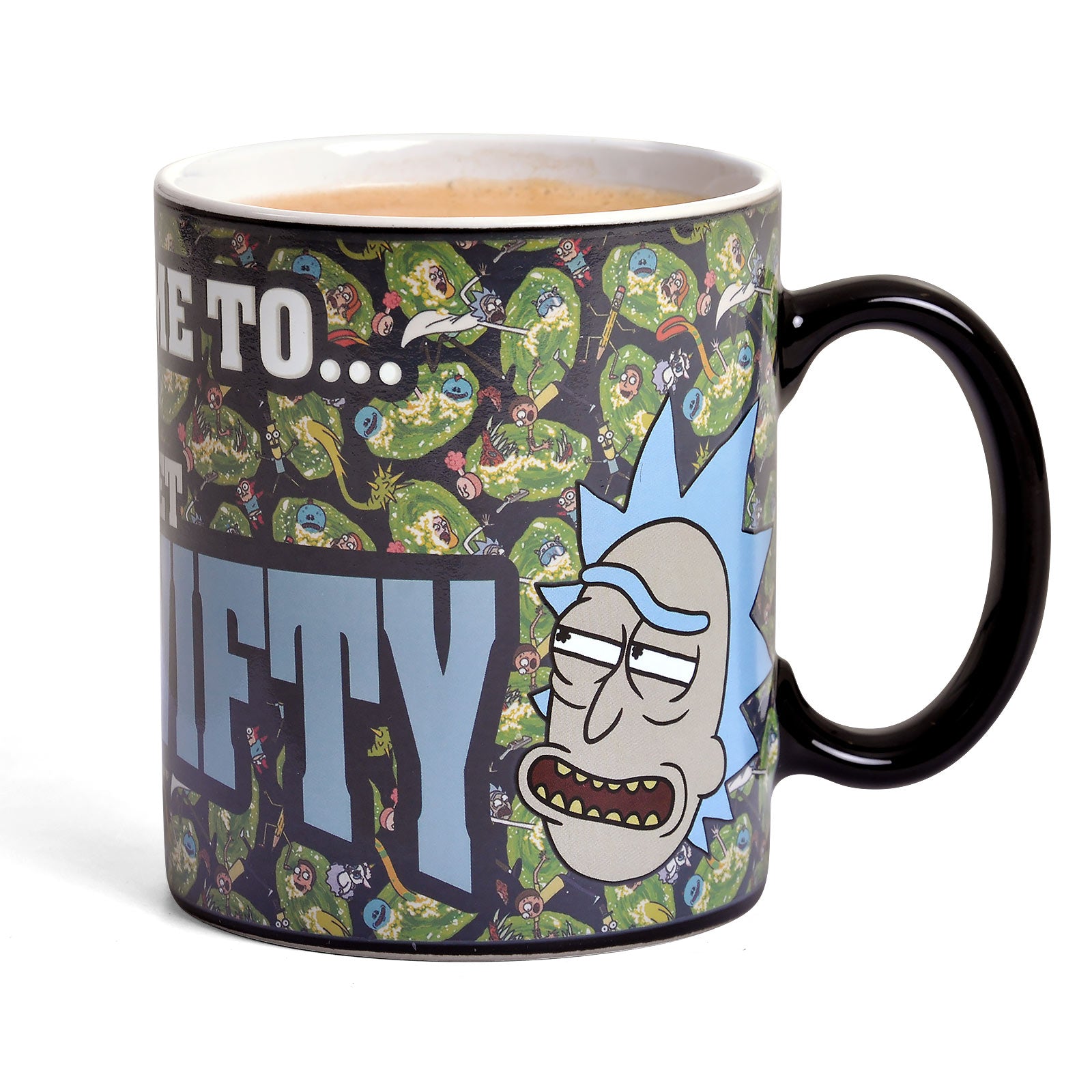 Product image Rick and Morty - Get Schwifty thermo effect mug