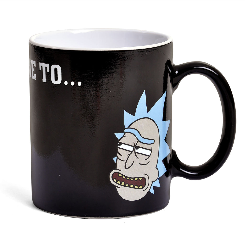 Product image Rick and Morty - Get Schwifty thermo effect mug