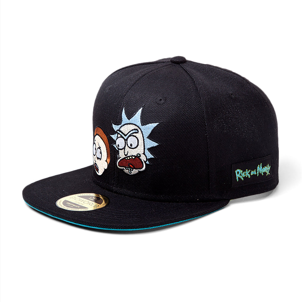 Product image Rick and Morty - Faces Snapback Cap Black
