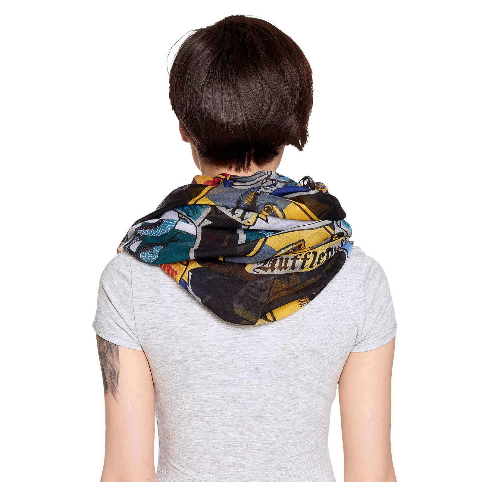 Product image Harry Potter - Houses Crests Loop Scarf