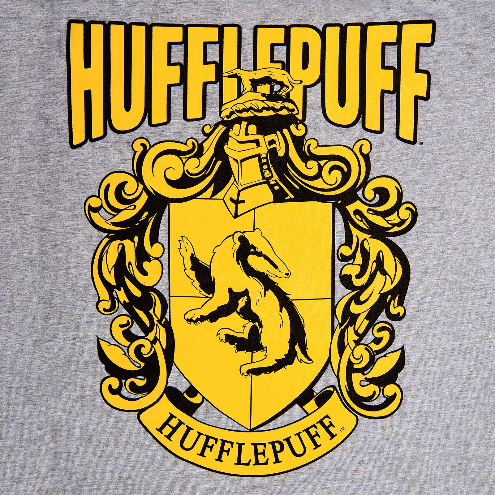 Product image Harry Potter - Hufflepuff Crest T-Shirt grey