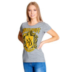Product image Harry Potter - Hufflepuff Crest Women's T-Shirt Grey