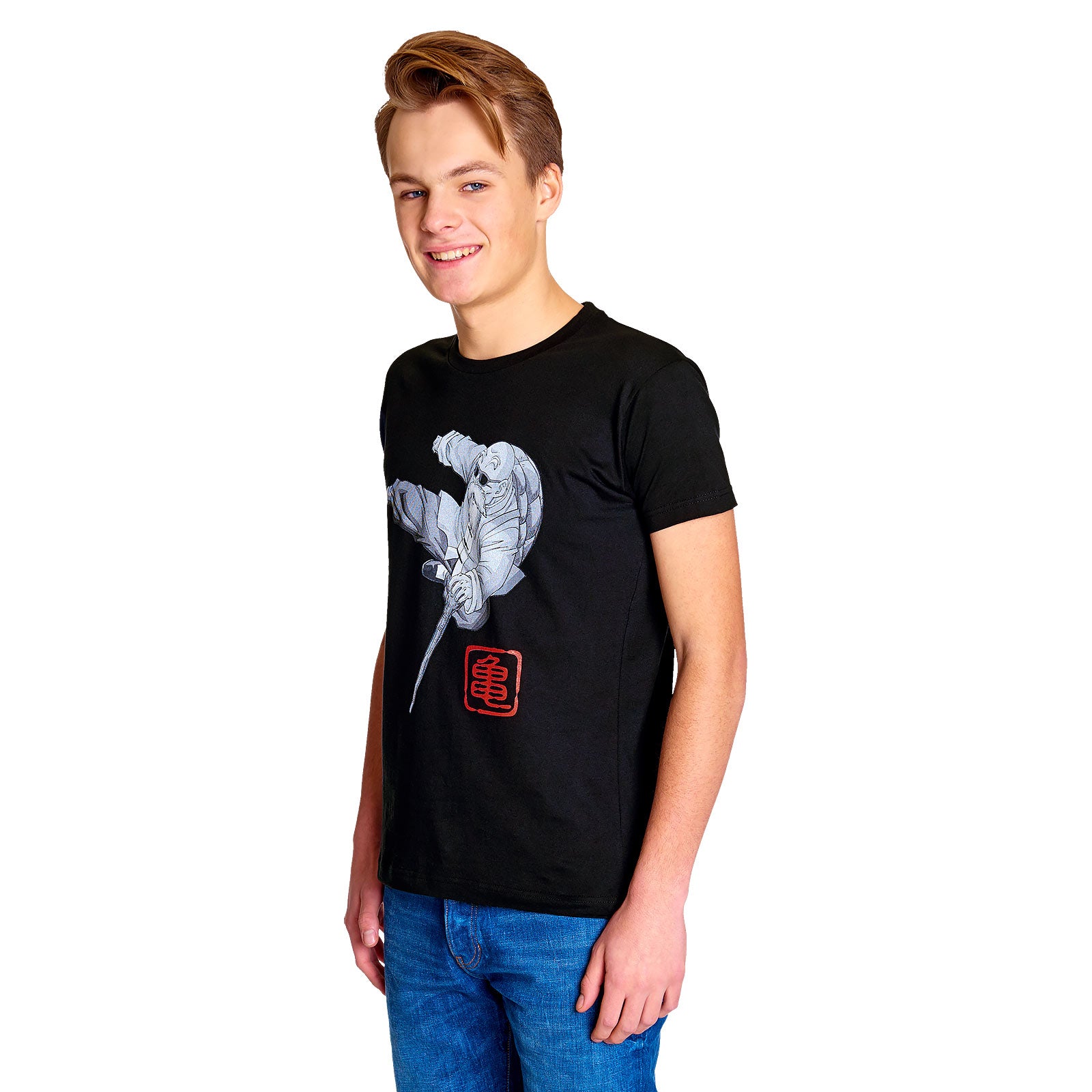 Product image Dragon Ball Z - Muten Roshi Kick T-Shirt Black