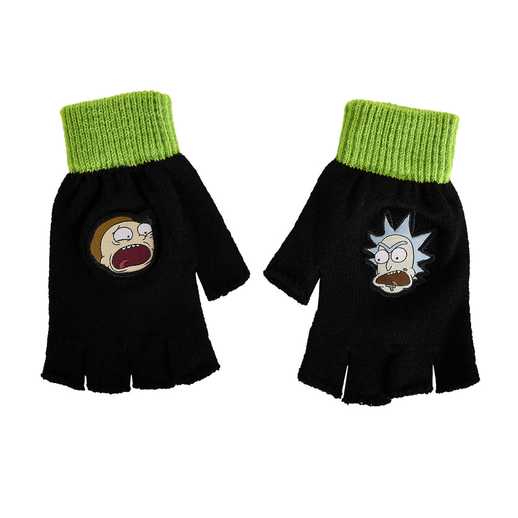 Product image Rick and Morty - Fingerless Faces Gloves black
