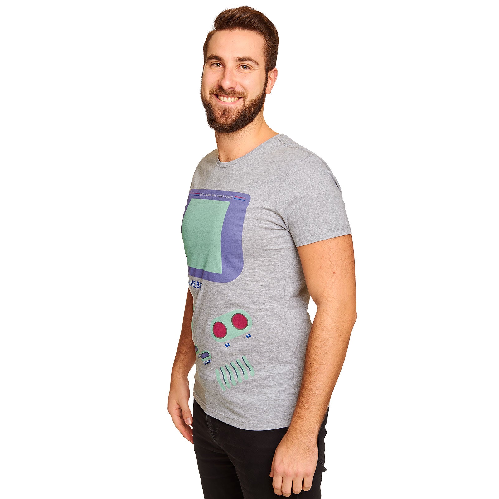 Product image Nintendo - Game Boy T-Shirt Grey