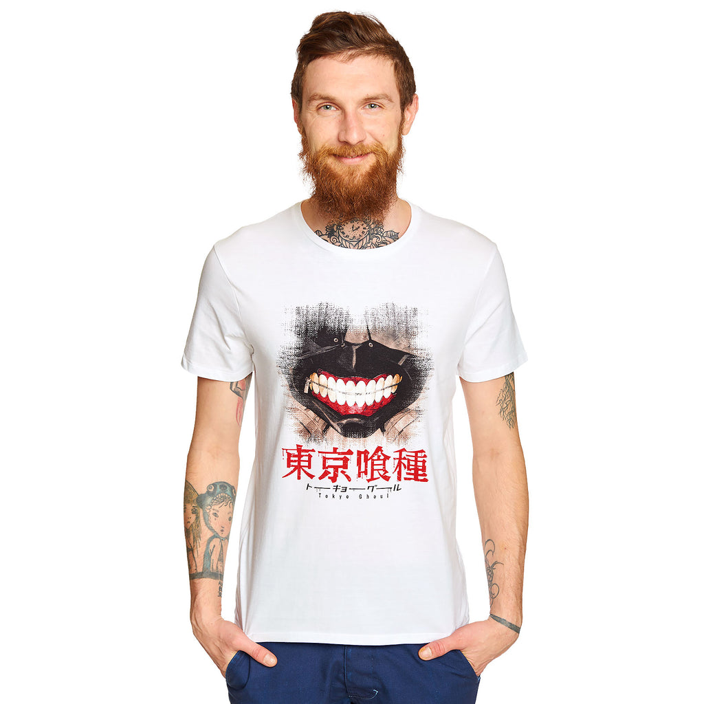 Product image Tokyo Ghoul - Kaneki Mask T-Shirt white