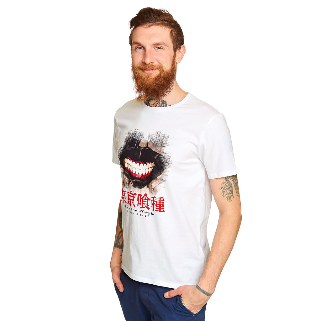Product image Tokyo Ghoul - Kaneki Mask T-Shirt white