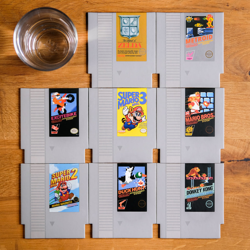 Product image Nintendo - NES Games Coaster Set of 8