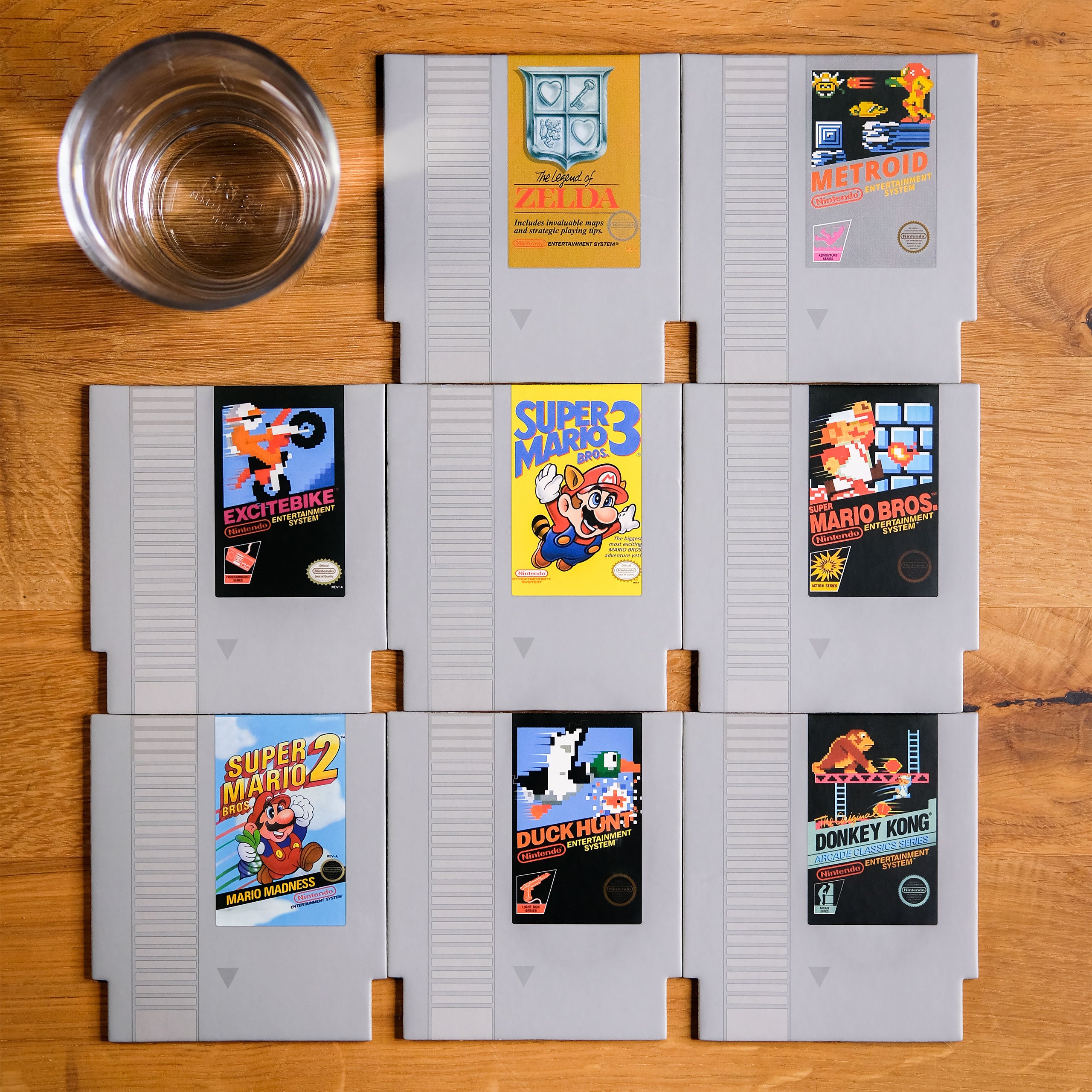 Product image Nintendo - NES Games Coaster Set of 8