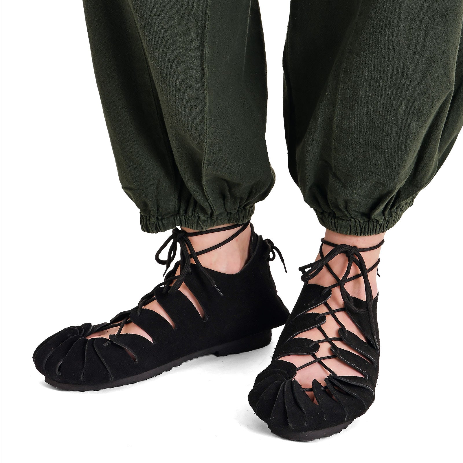 Product image Medieval tie shoes black