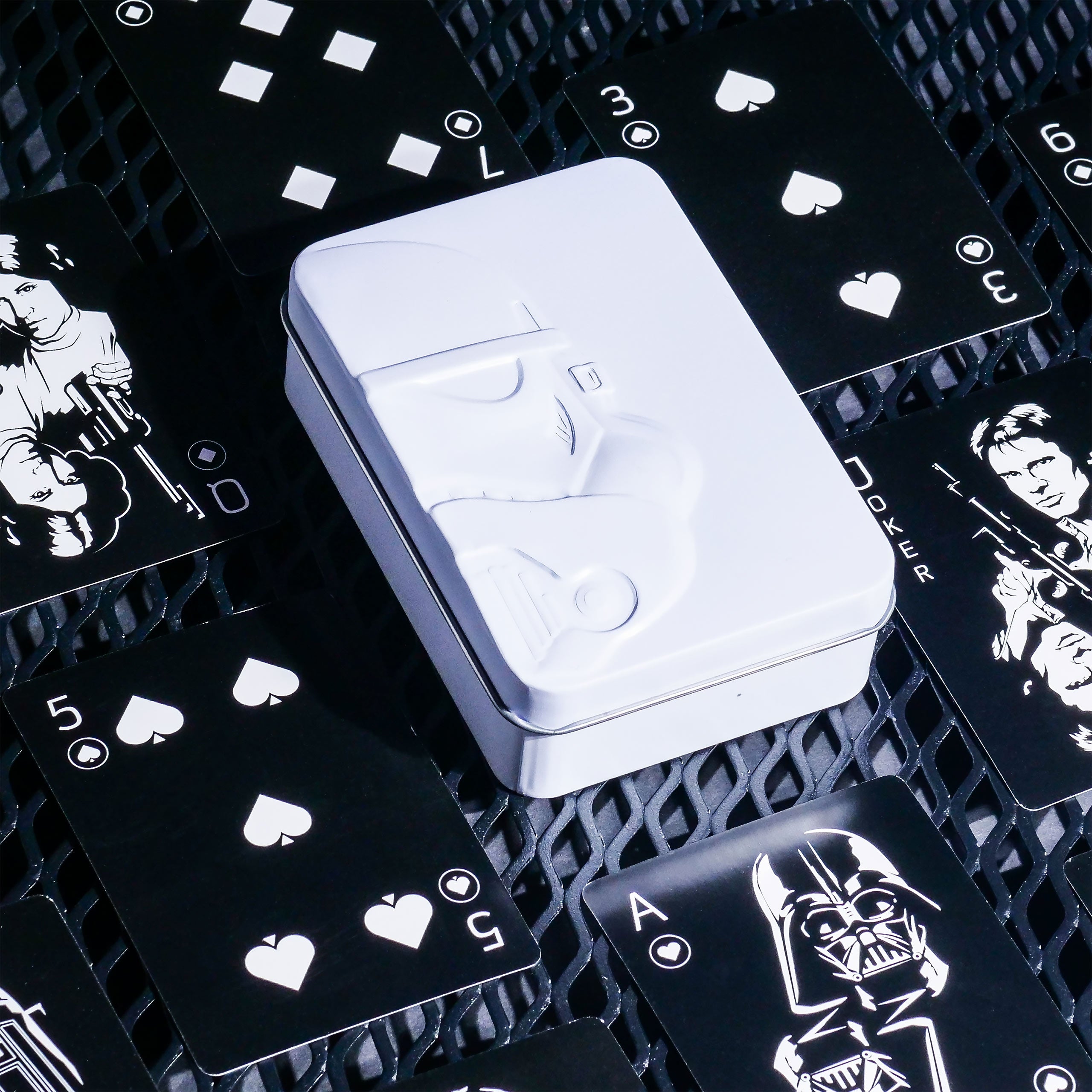 Product image Star Wars - Stormtrooper Playing Cards in Metal Box