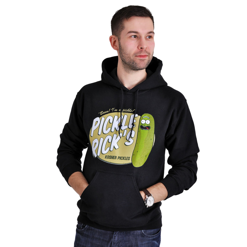 Product image Rick and Morty - Pickle Rick Hoodie Black