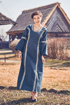 Product image Medieval Dress Reinhild Blue