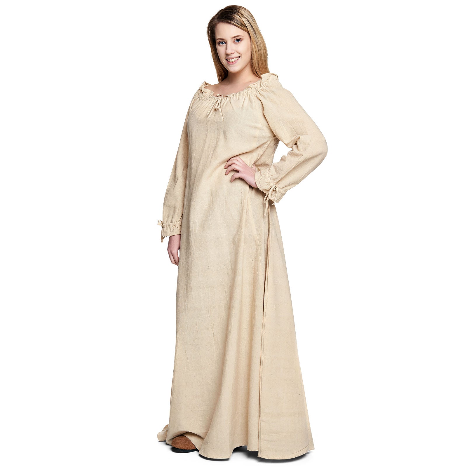 Product image Medieval Long Sleeve Dress Beige