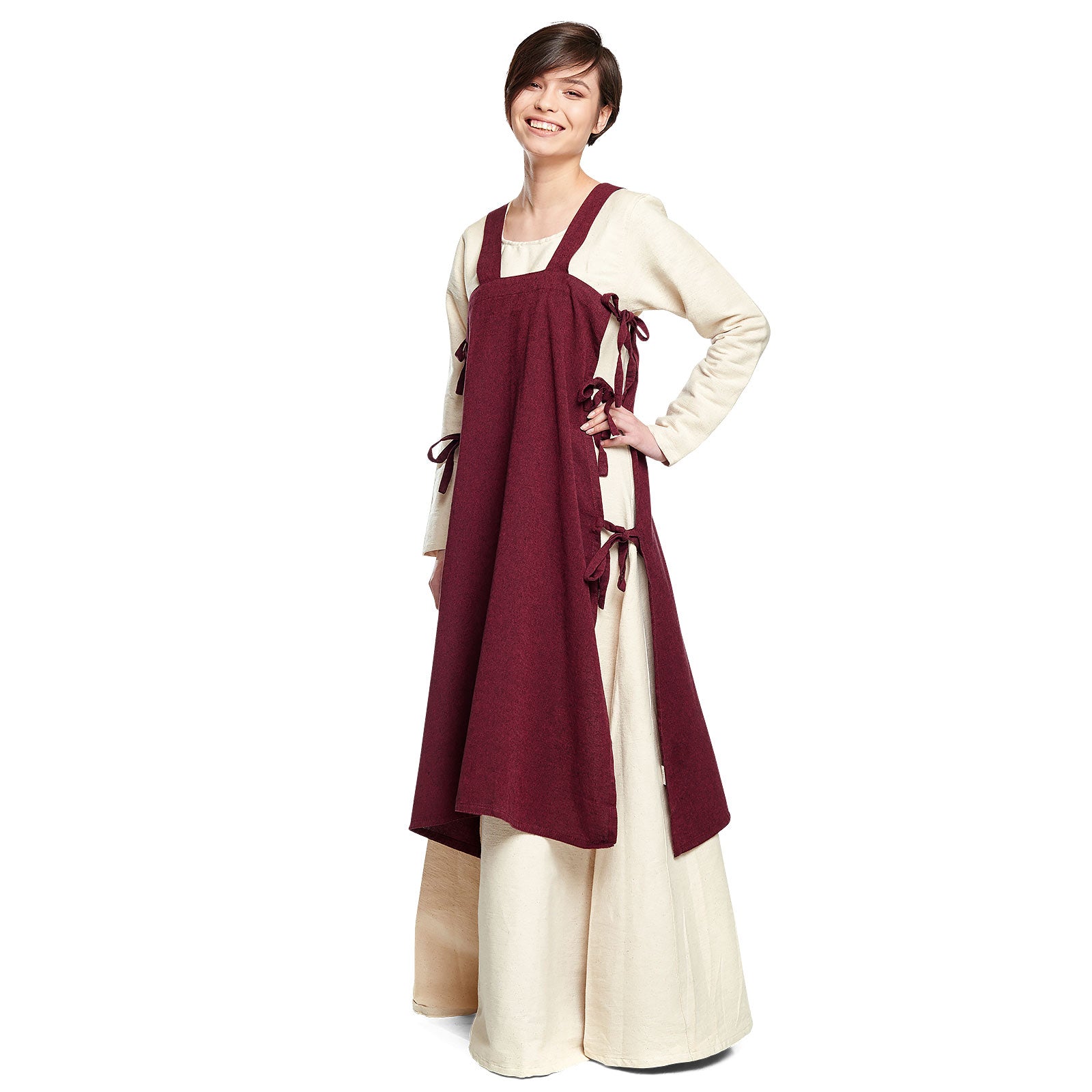 Product image Medieval overdress Hildegard red