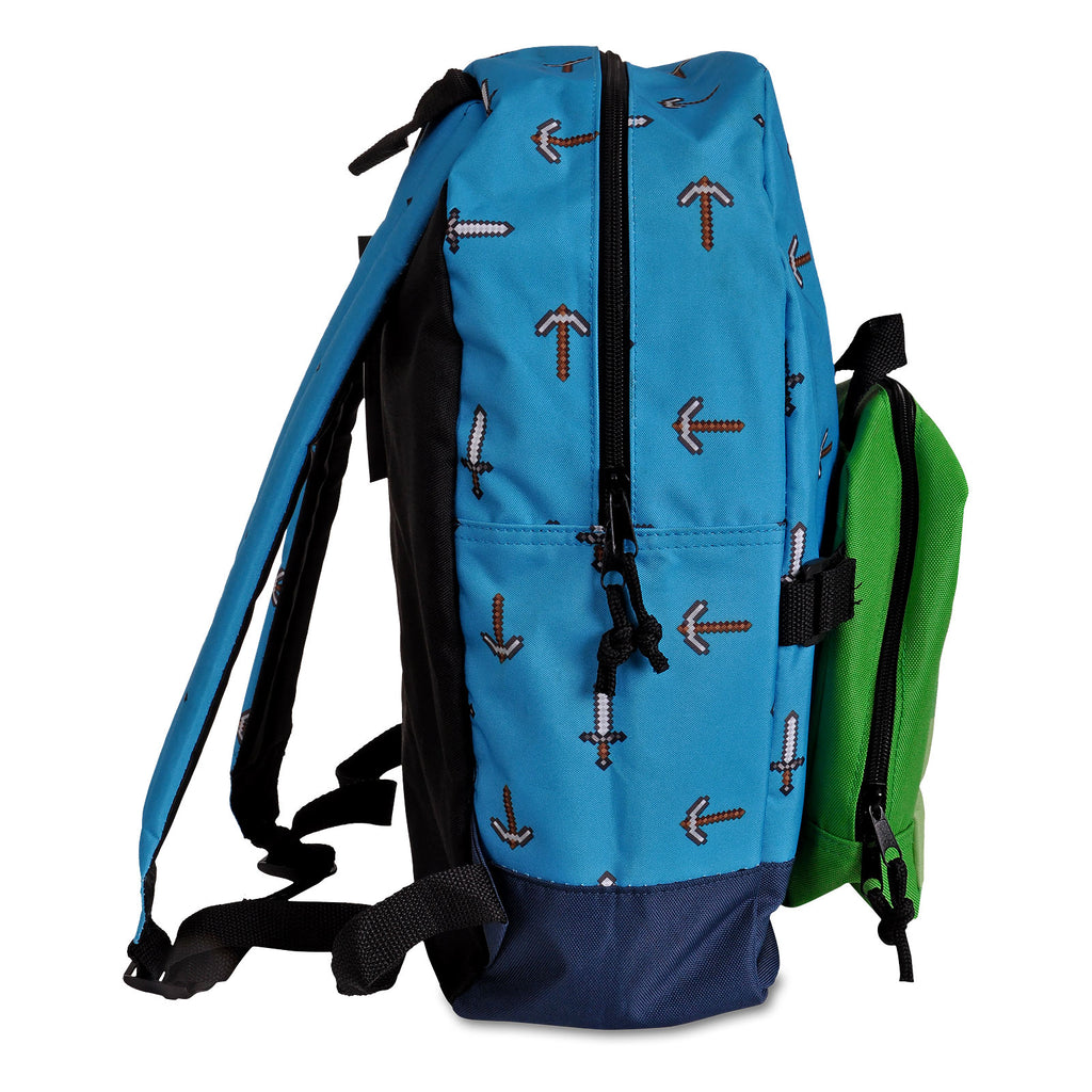 Product image Minecraft - Sword & Axe Backpack with Creeper Mini Bag
