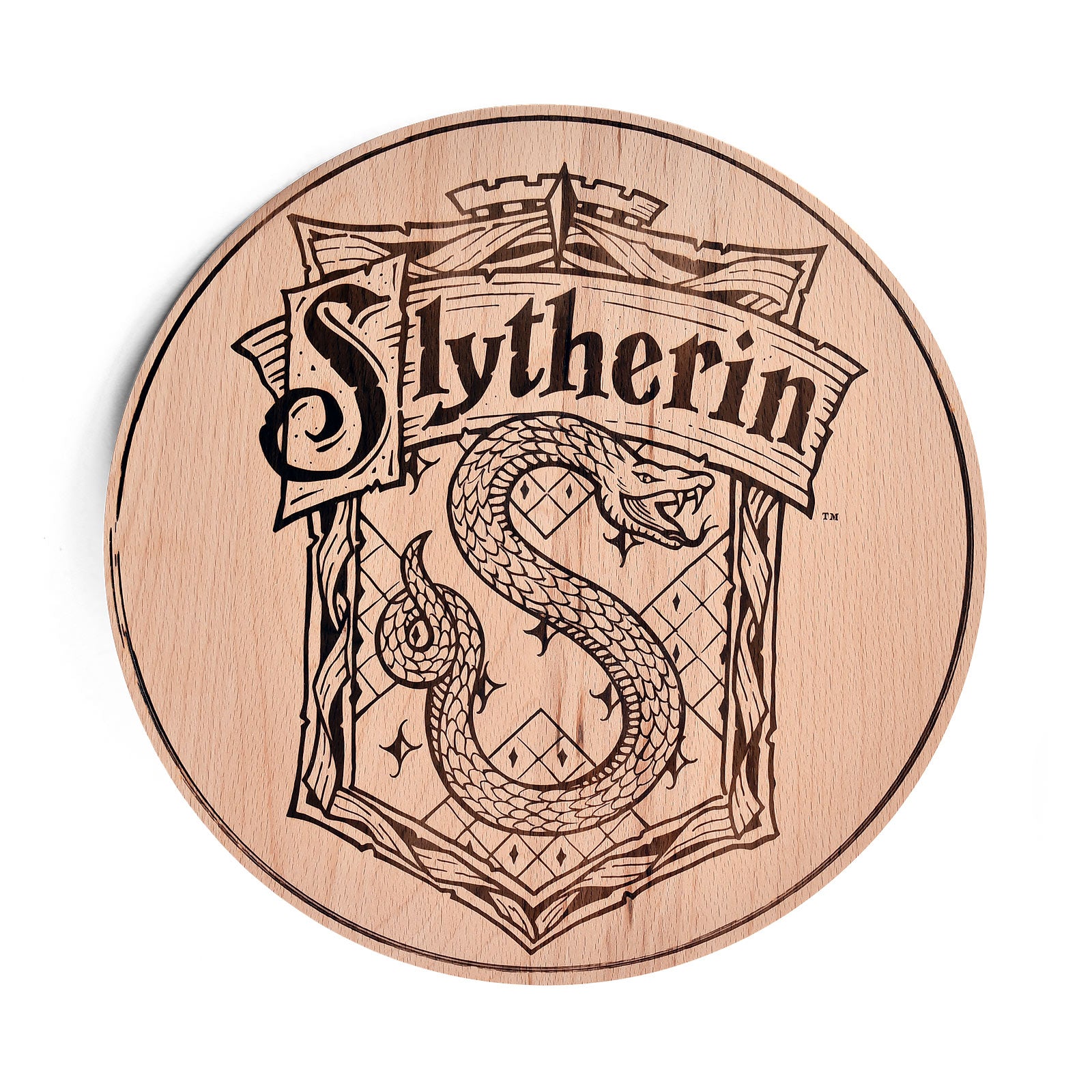 Product image Harry Potter - Slytherin Crest Cutting Board Beech