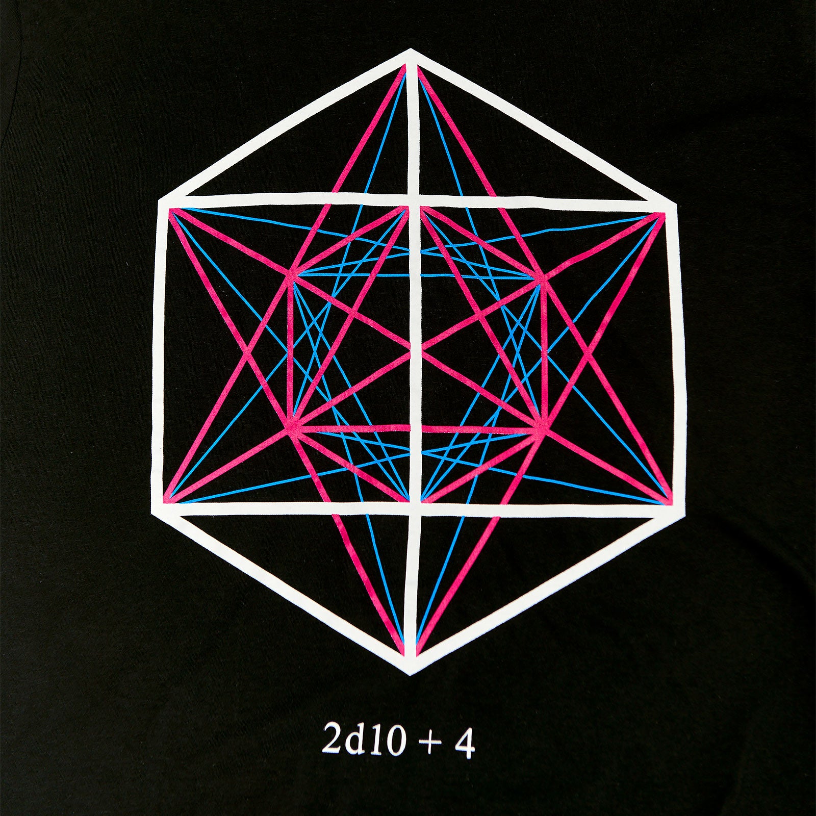 Product image Dungeons & Dragons - 2d10 + 4 Symbol T-Shirt black