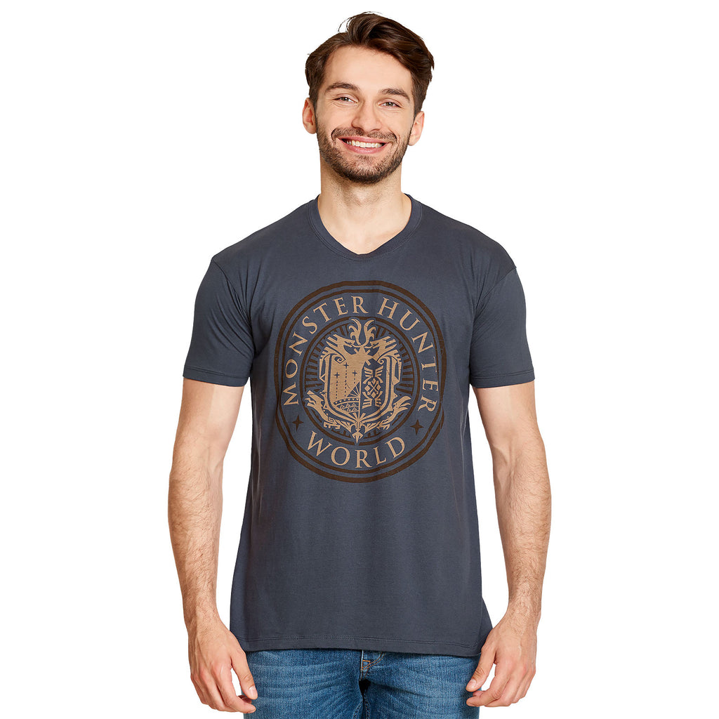 Product image Monster Hunter - World Logo T-Shirt Blue